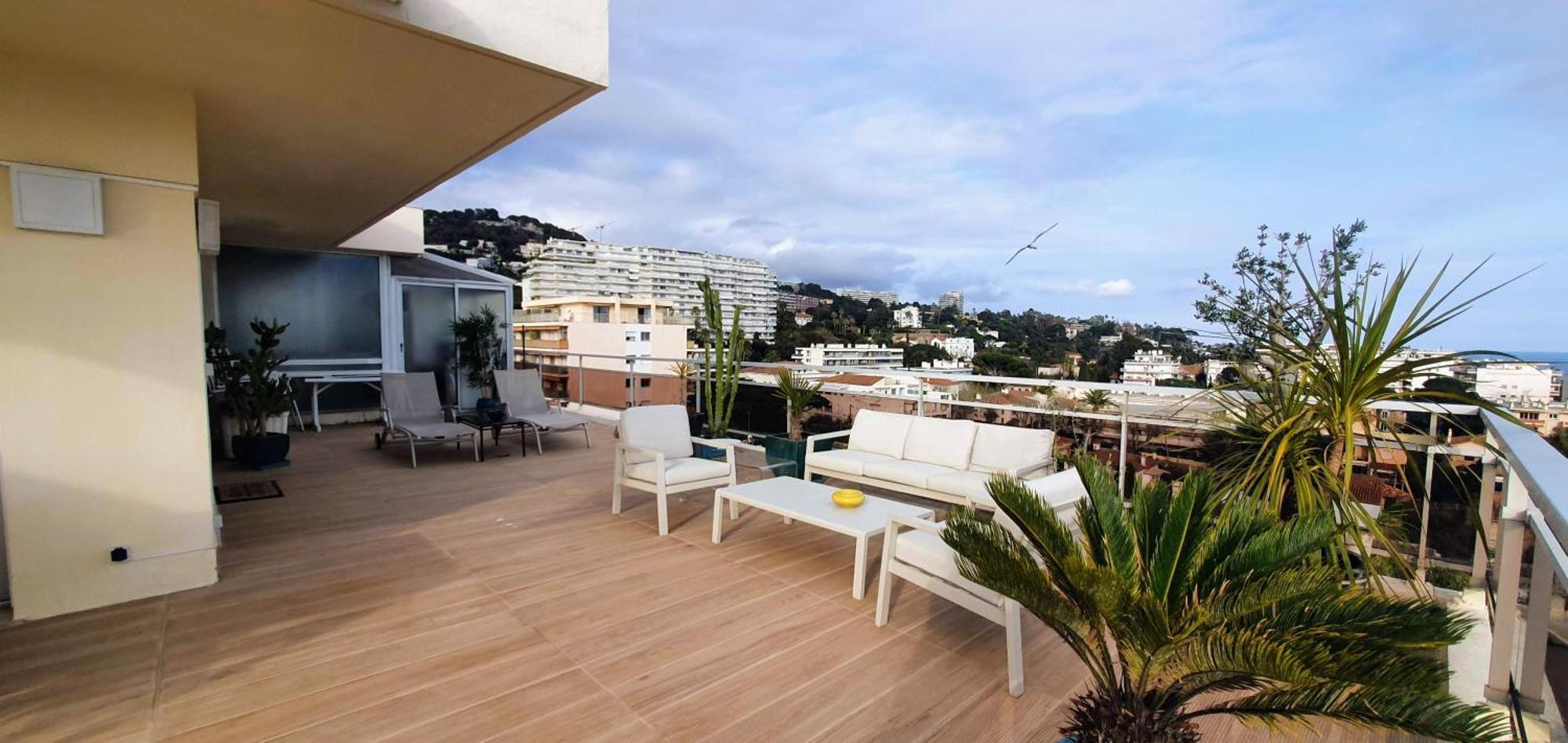 Villa Sur Le Toit - Vue Mer Exceptionnelle Канни Екстер'єр фото