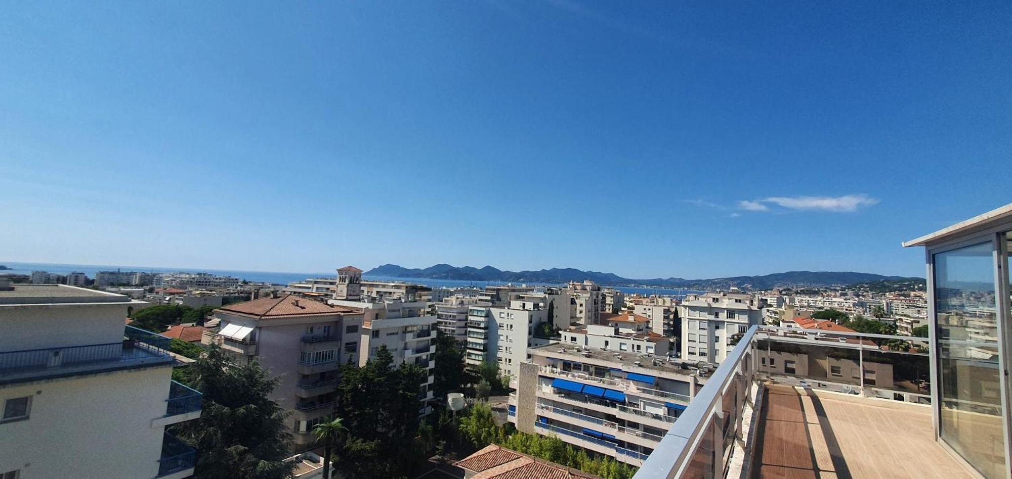 Villa Sur Le Toit - Vue Mer Exceptionnelle Канни Екстер'єр фото