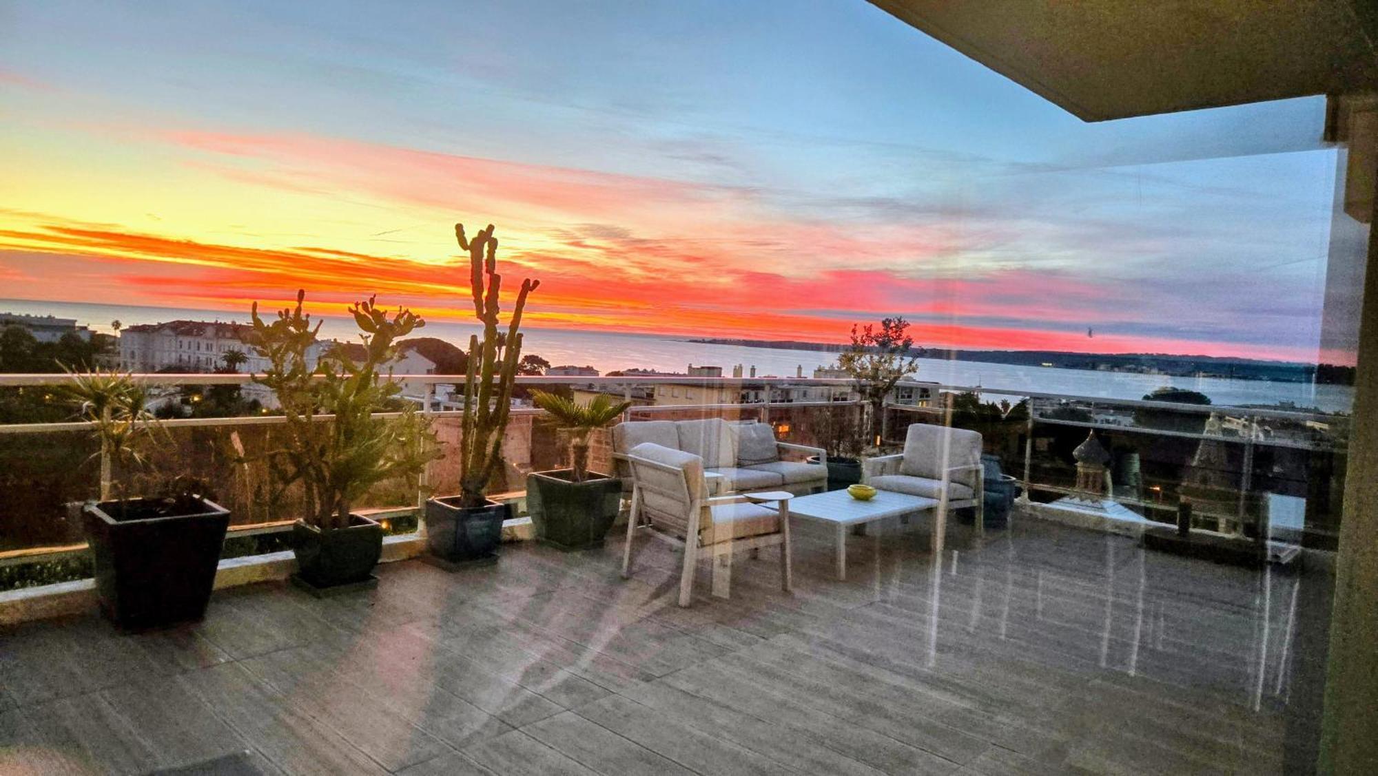 Villa Sur Le Toit - Vue Mer Exceptionnelle Канни Екстер'єр фото