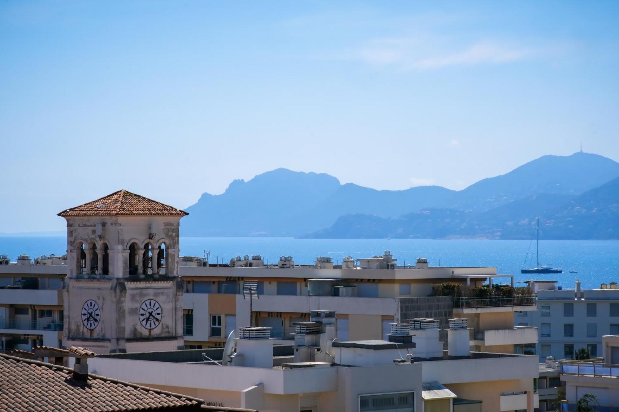 Villa Sur Le Toit - Vue Mer Exceptionnelle Канни Екстер'єр фото
