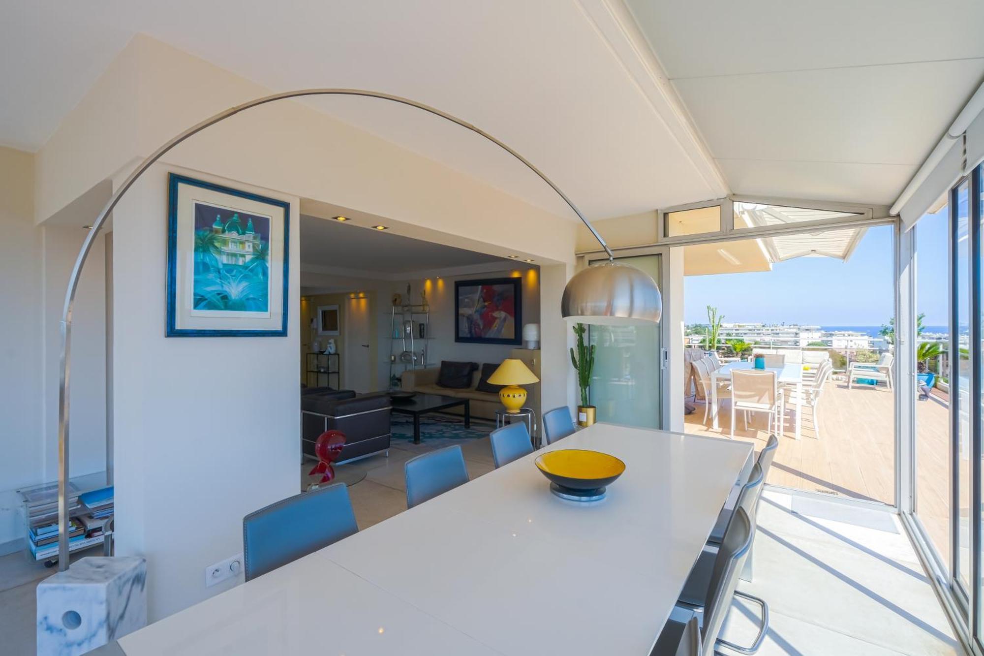 Villa Sur Le Toit - Vue Mer Exceptionnelle Канни Екстер'єр фото